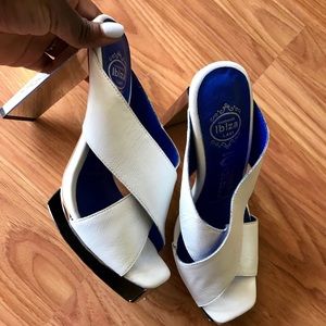 Jeffrey Campbell Ibiza mules.